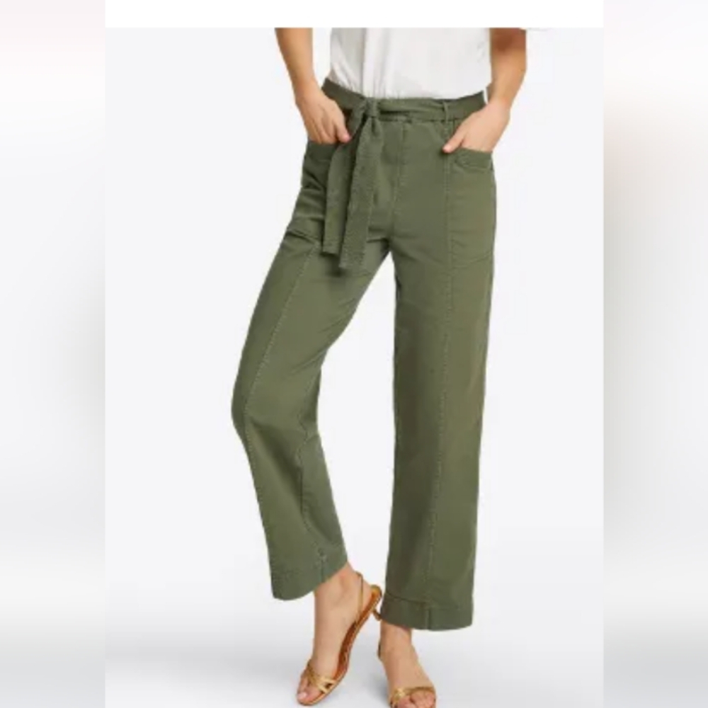 Draper James Cotton Twill Utility Pants size small